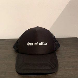 Out of Office snapback hat